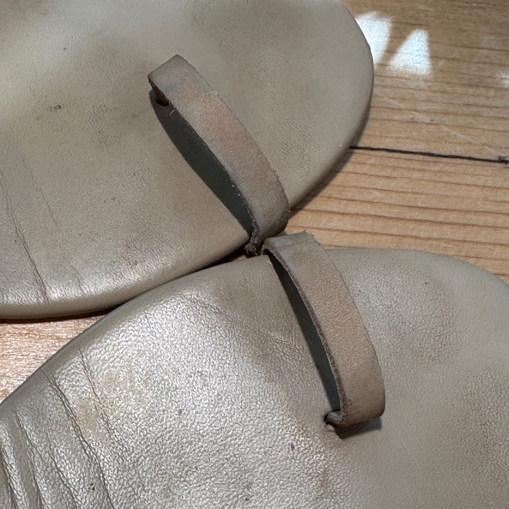 Jenni Kayne Braided Leather Strap Sandals Tan Women 41 10 EUC - Picture 7 of 14